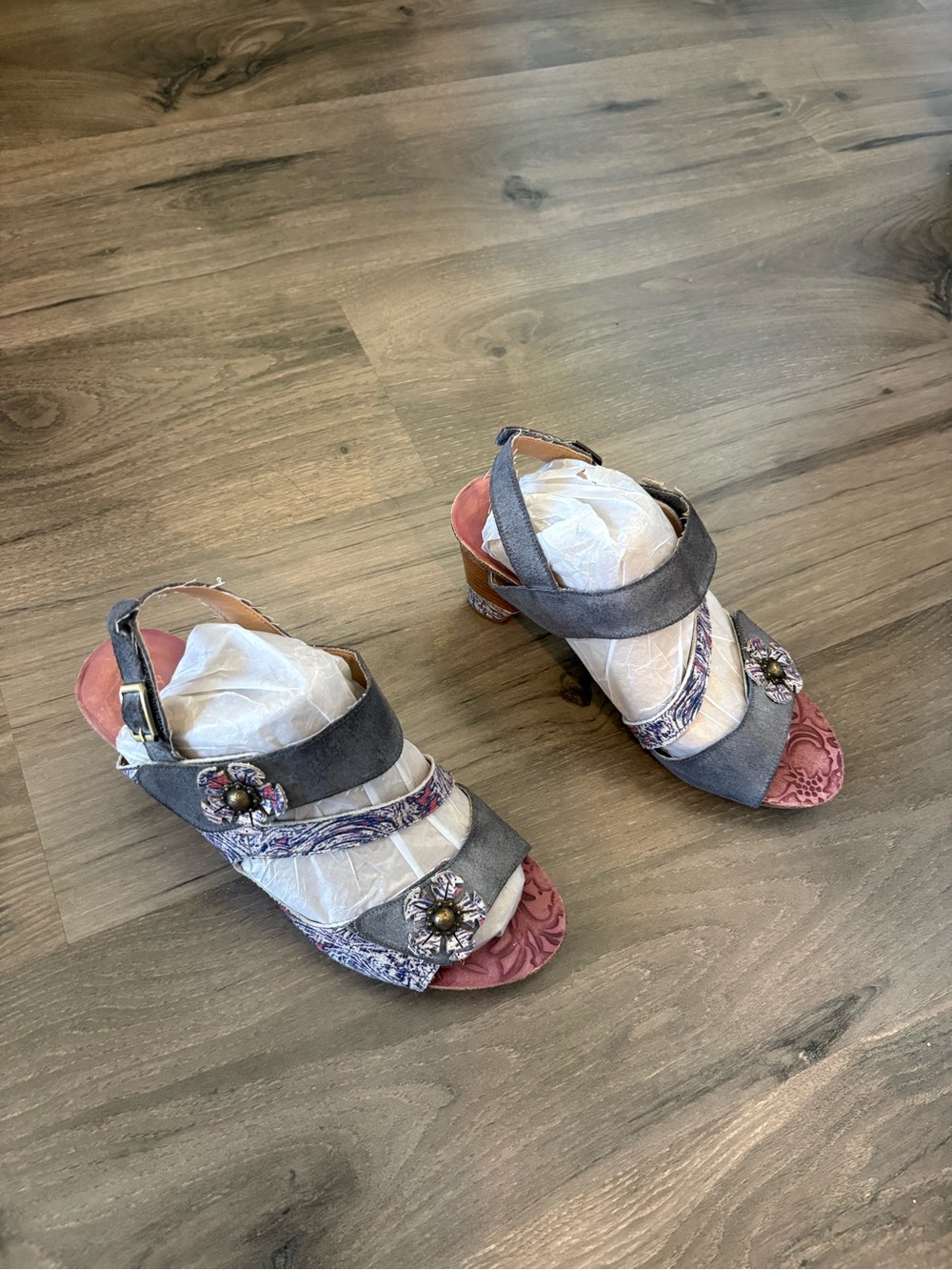 L’Artise by Spring Step Open-Toe Heeled Sandals